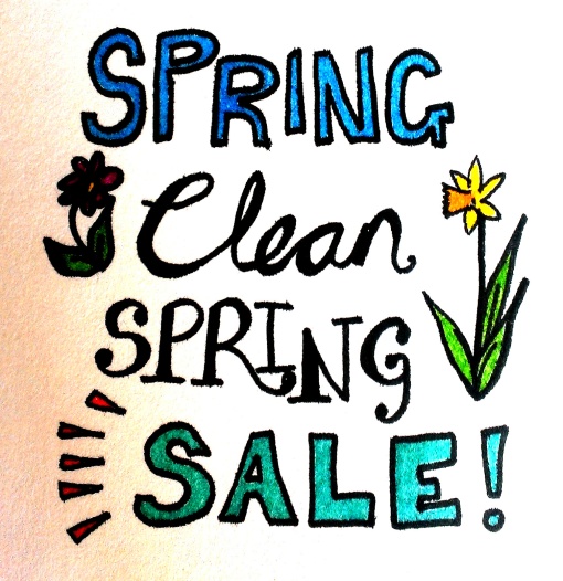 spring clean spring sale